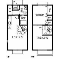 碧南駅 徒歩8分 1-2階の物件間取画像